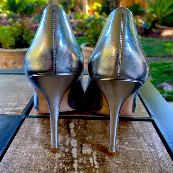 CHARLES DAVIS SHAY SILVER MIRROR PUMP - Picture 2 of 4